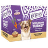 Burns Wet Food Wholesome Turkey with Carrots & Brown Rice Box of 8 x 395g
